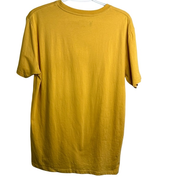 Dutch Bros Gold-Yellow T MEDIUM + LARGE Cold Brew Hand Peace DB 1992 - Picture 3 of 6